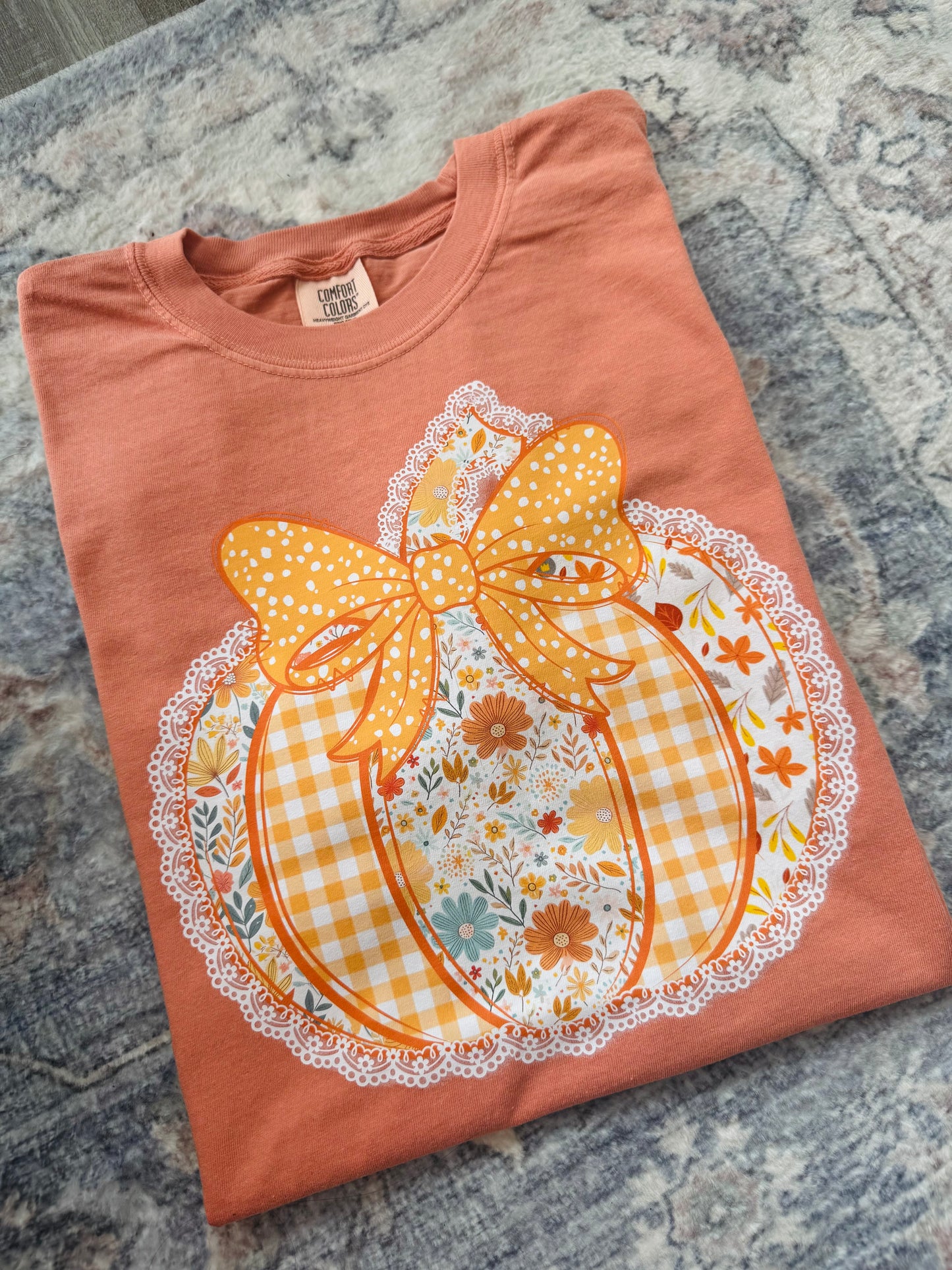Pumpkin Bow Shirt