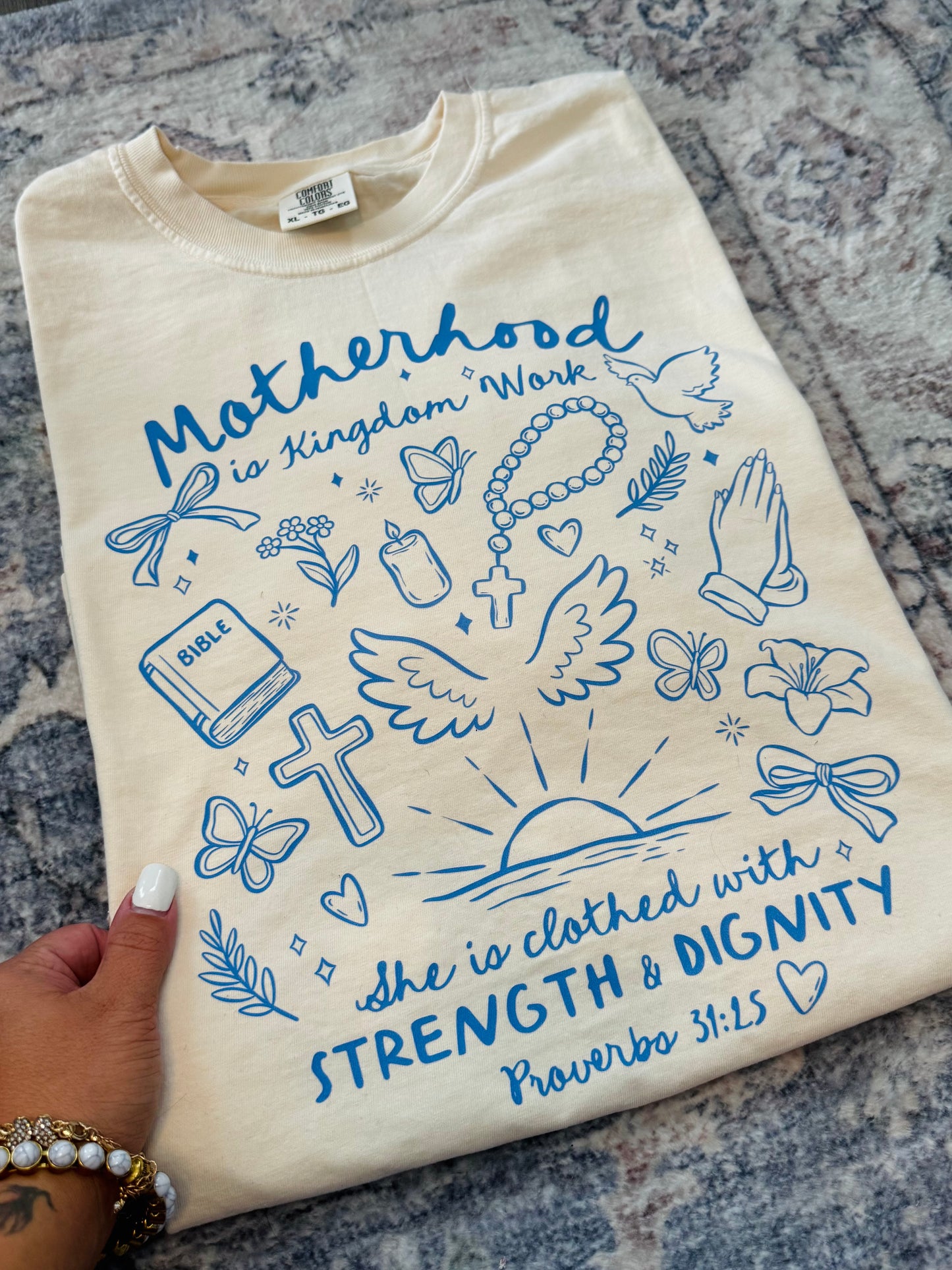 Motherhood Is Kingdom Work Shirt