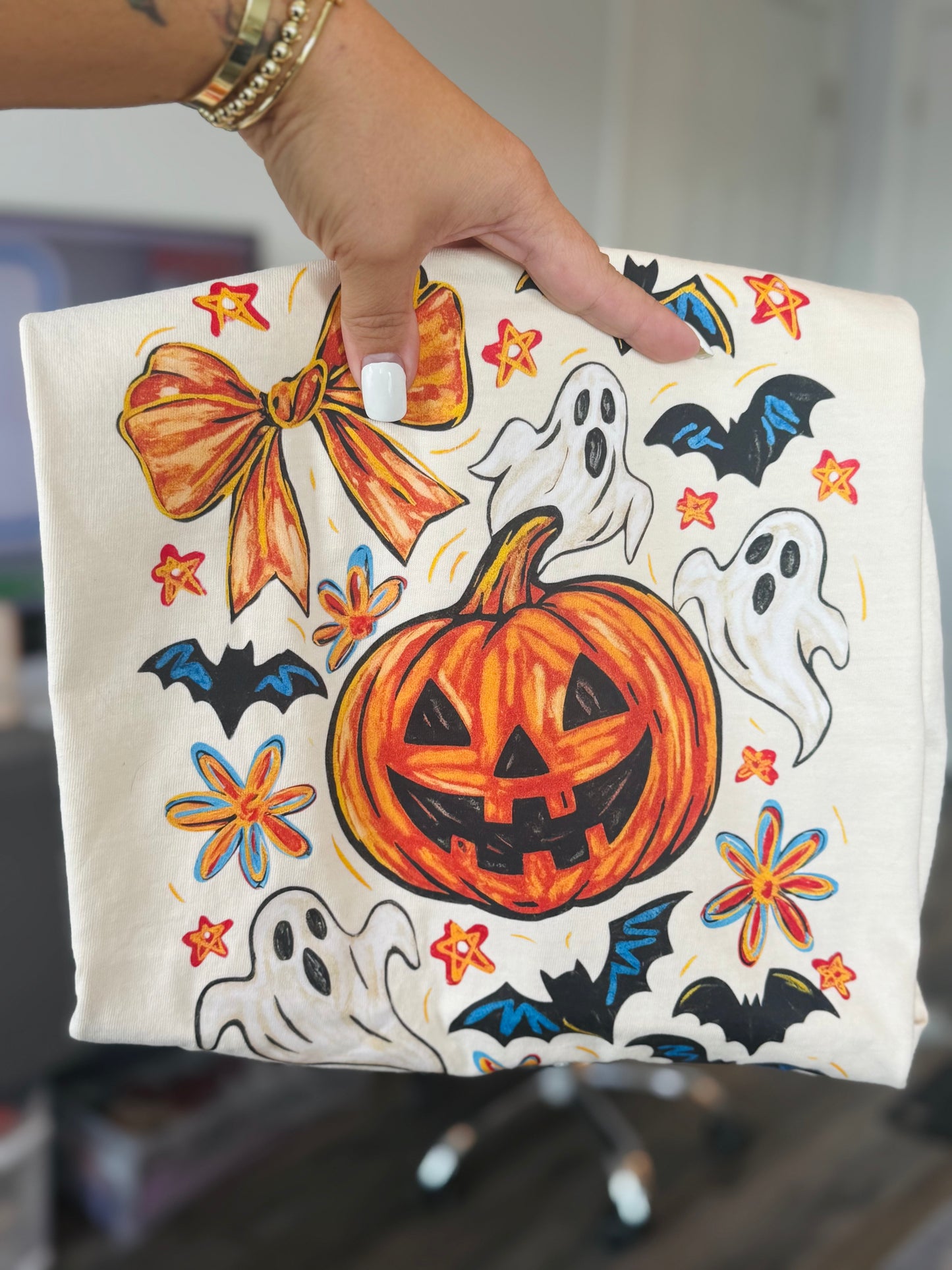 Pumpkin & Ghost Shirt