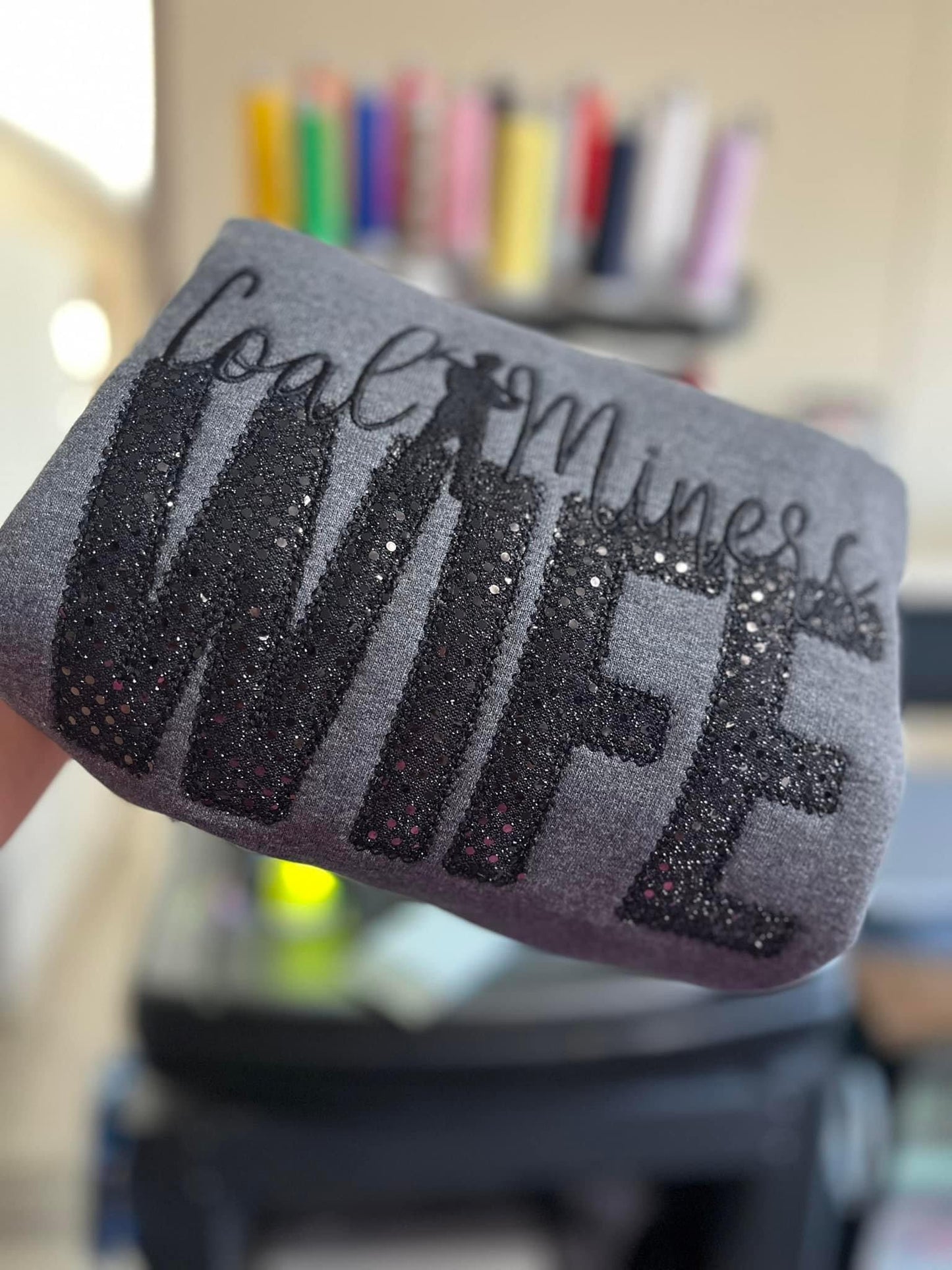 Coal Miners Wife Embroidered Shirt