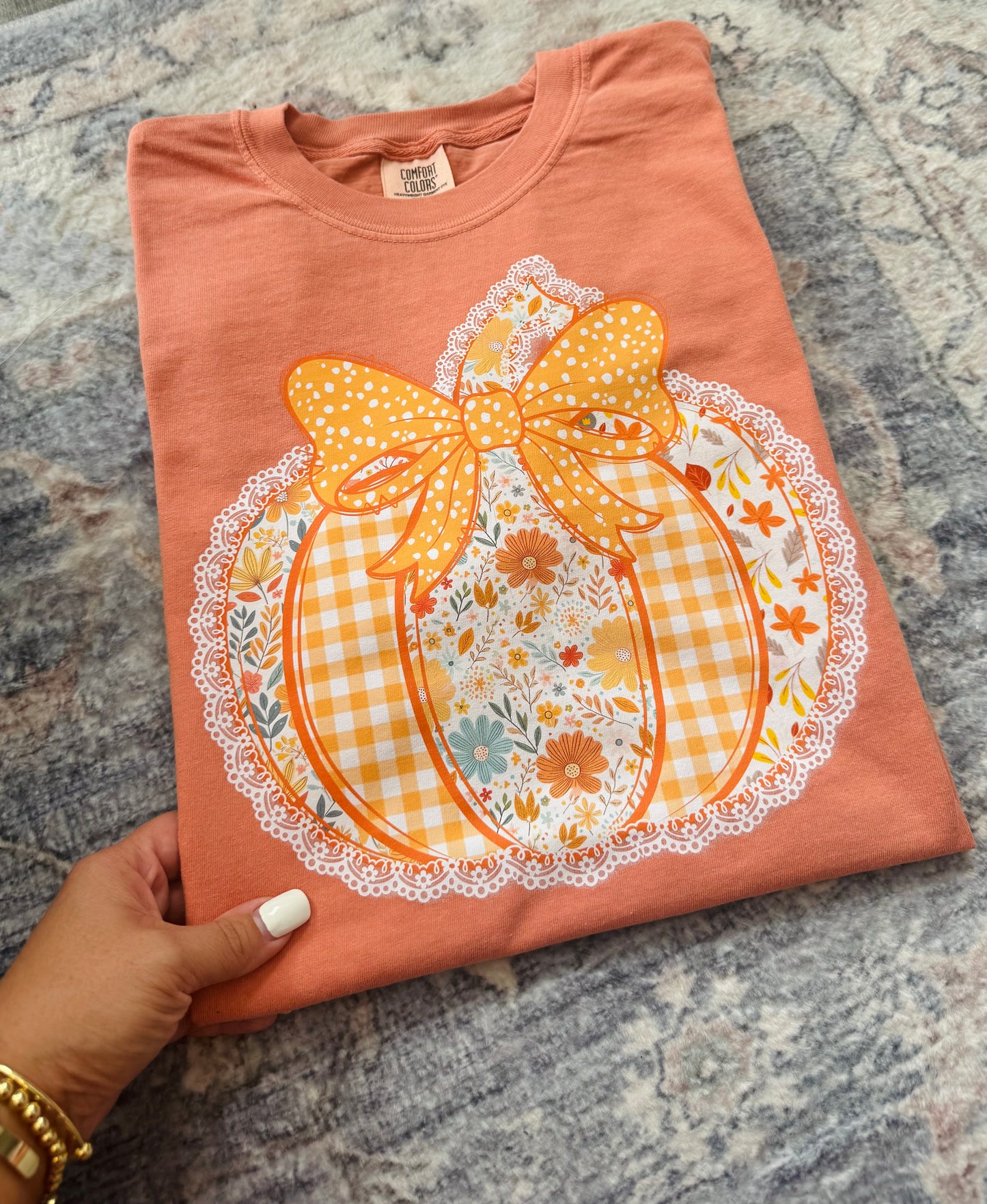 Pumpkin Bow Shirt