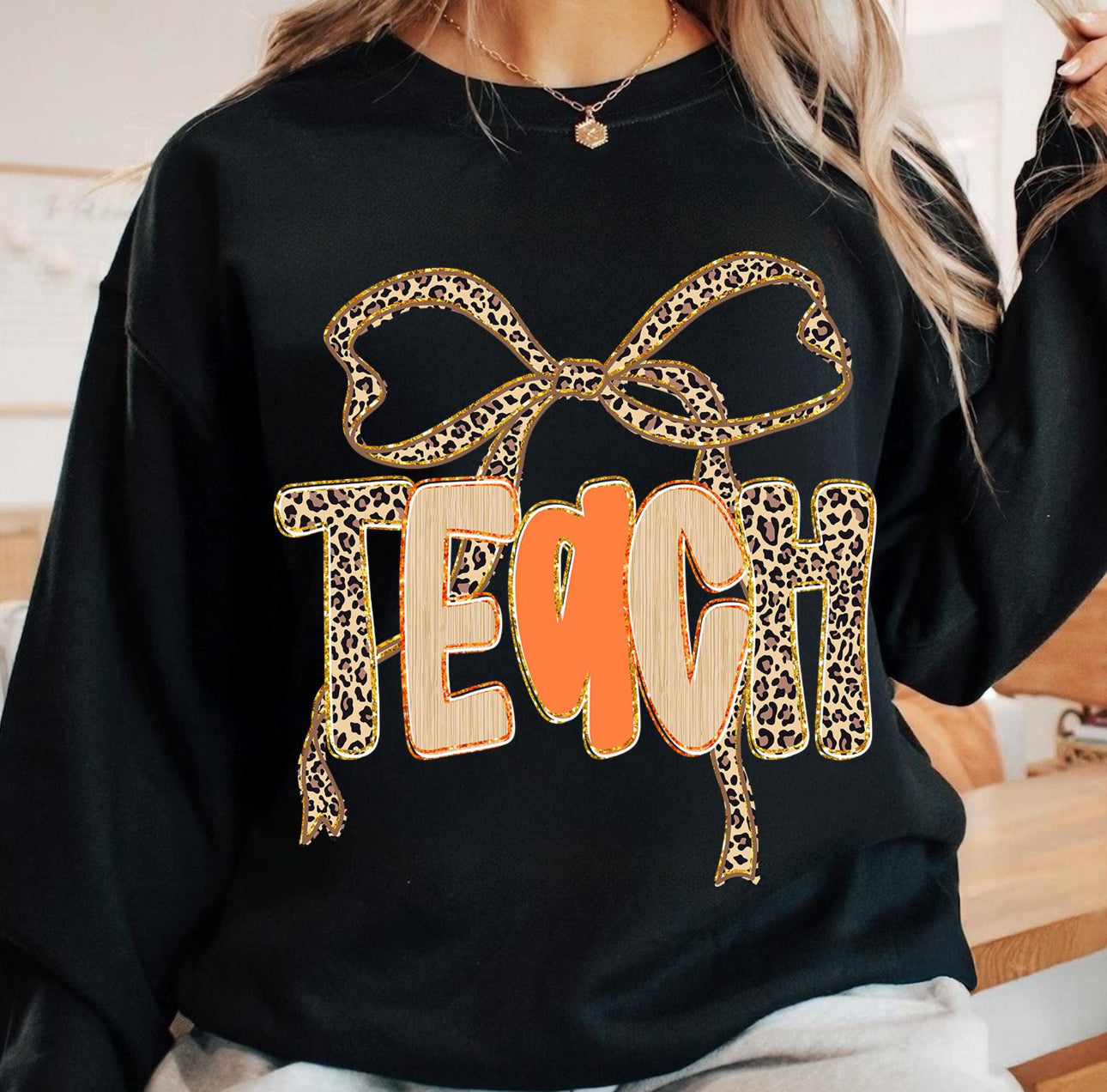 Fall Bow Teach Shirt