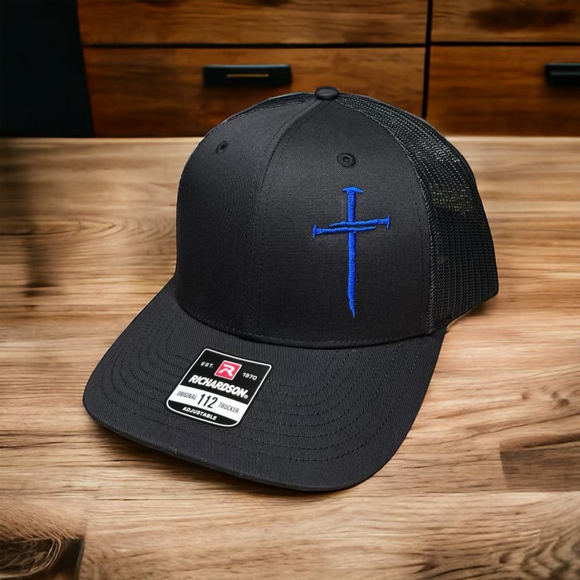 3 Nails Cross Hat