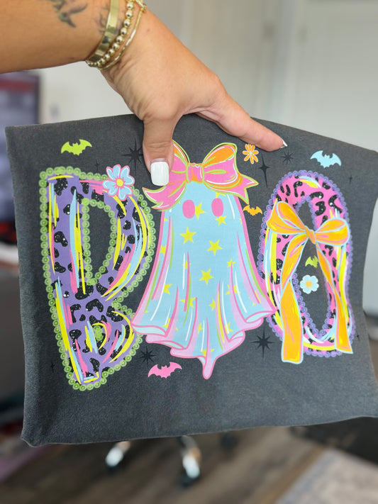 Colorful Boo Shirt