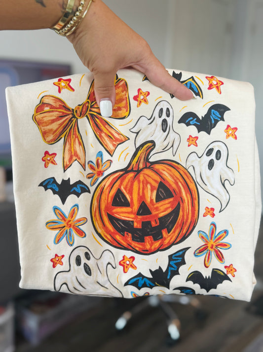 Pumpkin & Ghost Shirt