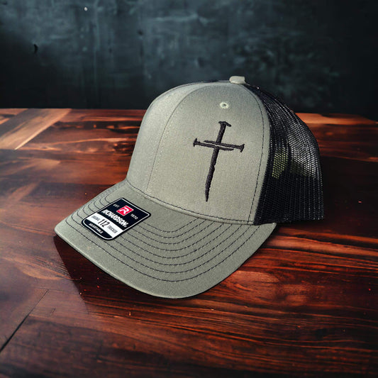 3 Nails Cross Hat